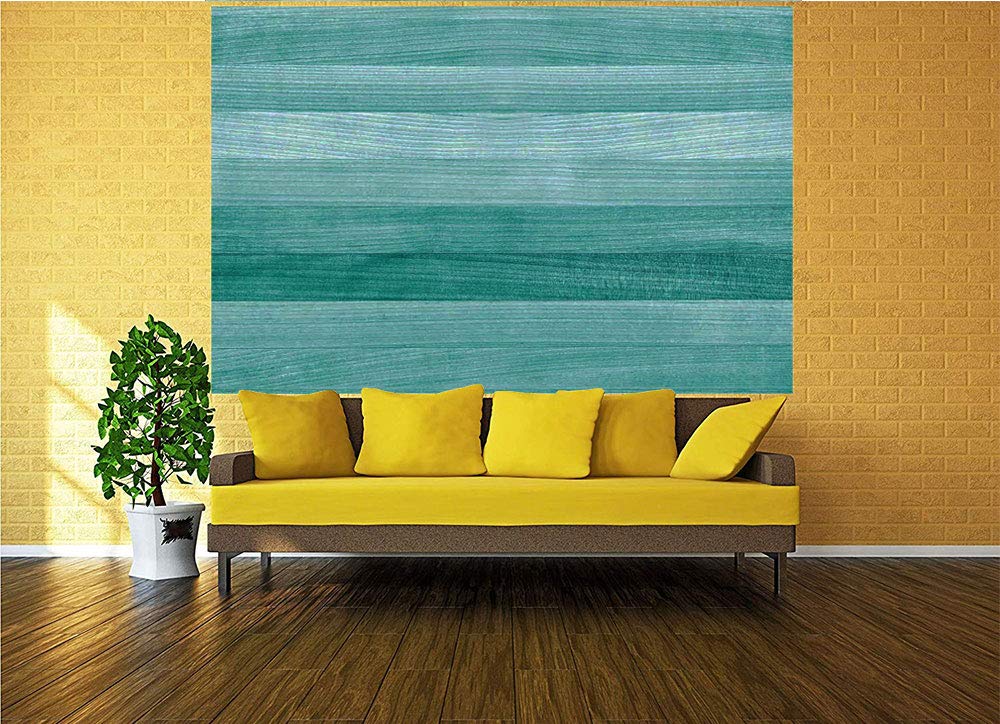 100x100 Inches Peel and Stick Wallpaper - Wood Texture with Horizontal Lines, Self-Adhesive Removable Wall Mural for Home Decor, Birthday & Easter Backdrop - Perfect for Living Room, Bedroom, or Party Background