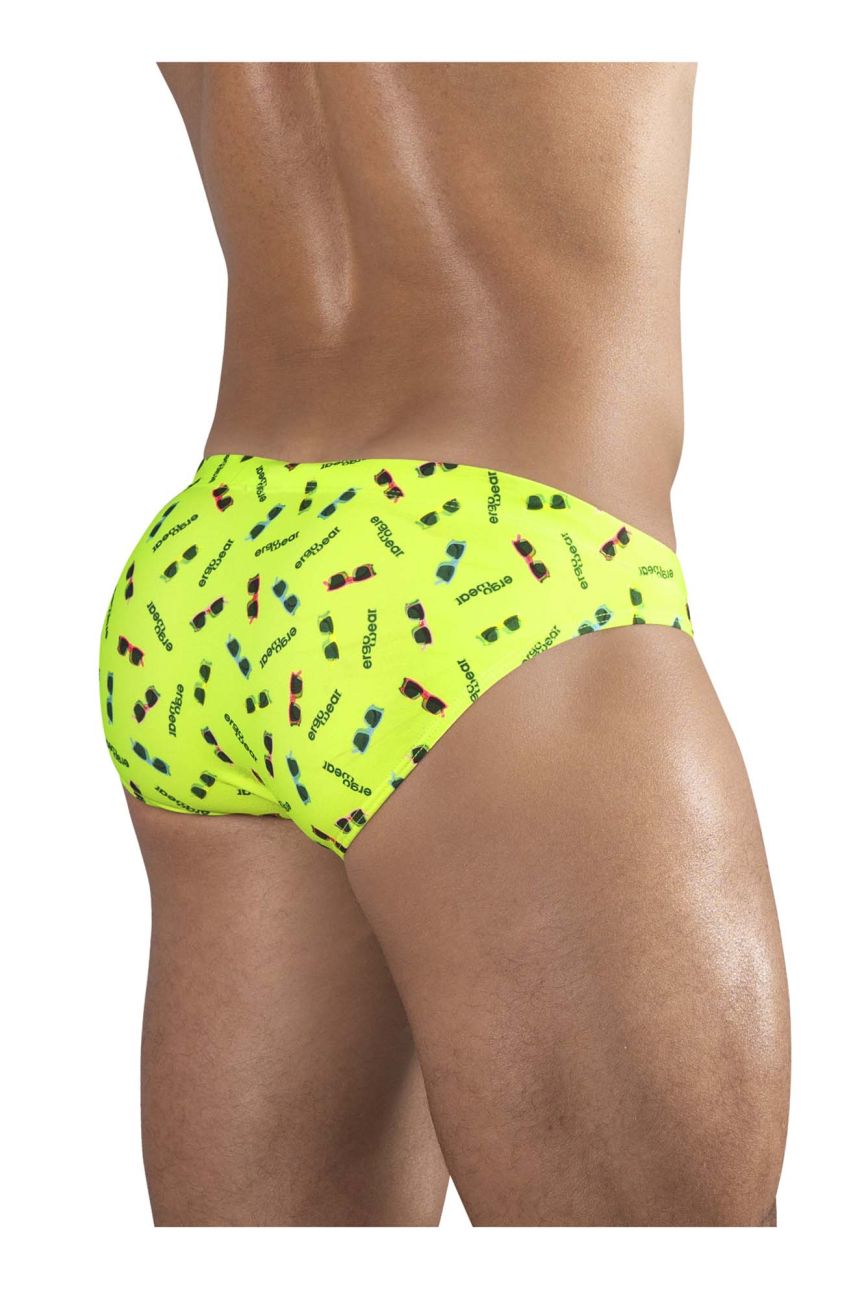 ErgoWear SW Swim Brief - Comfortable Men's Swimwear for Lap Swimming, Beach & Pool Activities | Quick-Dry Fabric with UPF 50+ Sun Protection