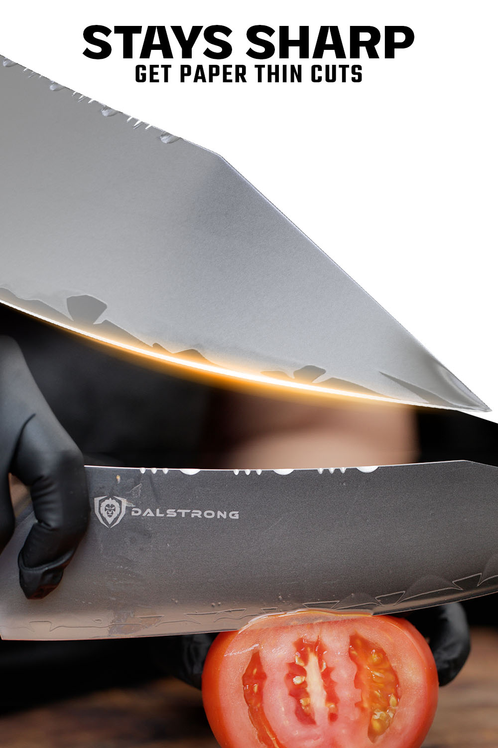 Dalstrong Valhalla Series 8-Inch Chef's Knife - Professional German Steel Kitchen Knife for Slicing, Dicing & Chopping - Perfect for Home Cooks & Professional Chefs