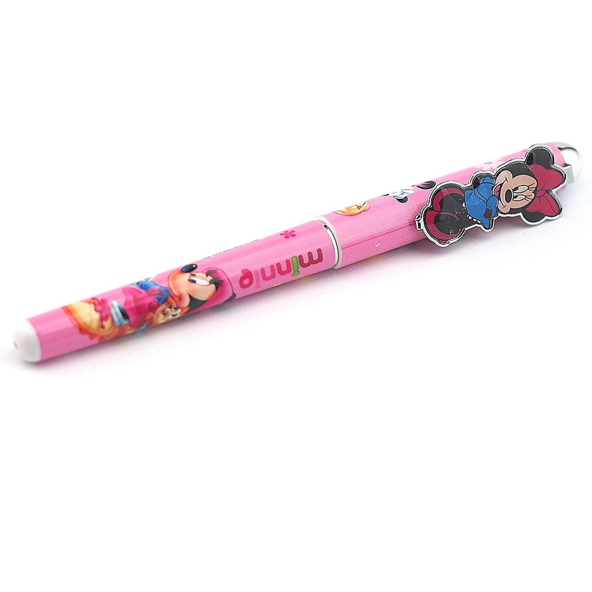Disney Minnie Mouse Gel Pens Set of 2 - Cute Cartoon Character Writing Pens for School, Office & Gift Giving - Perfect for Note Taking, Journaling & Disney Fans Collection