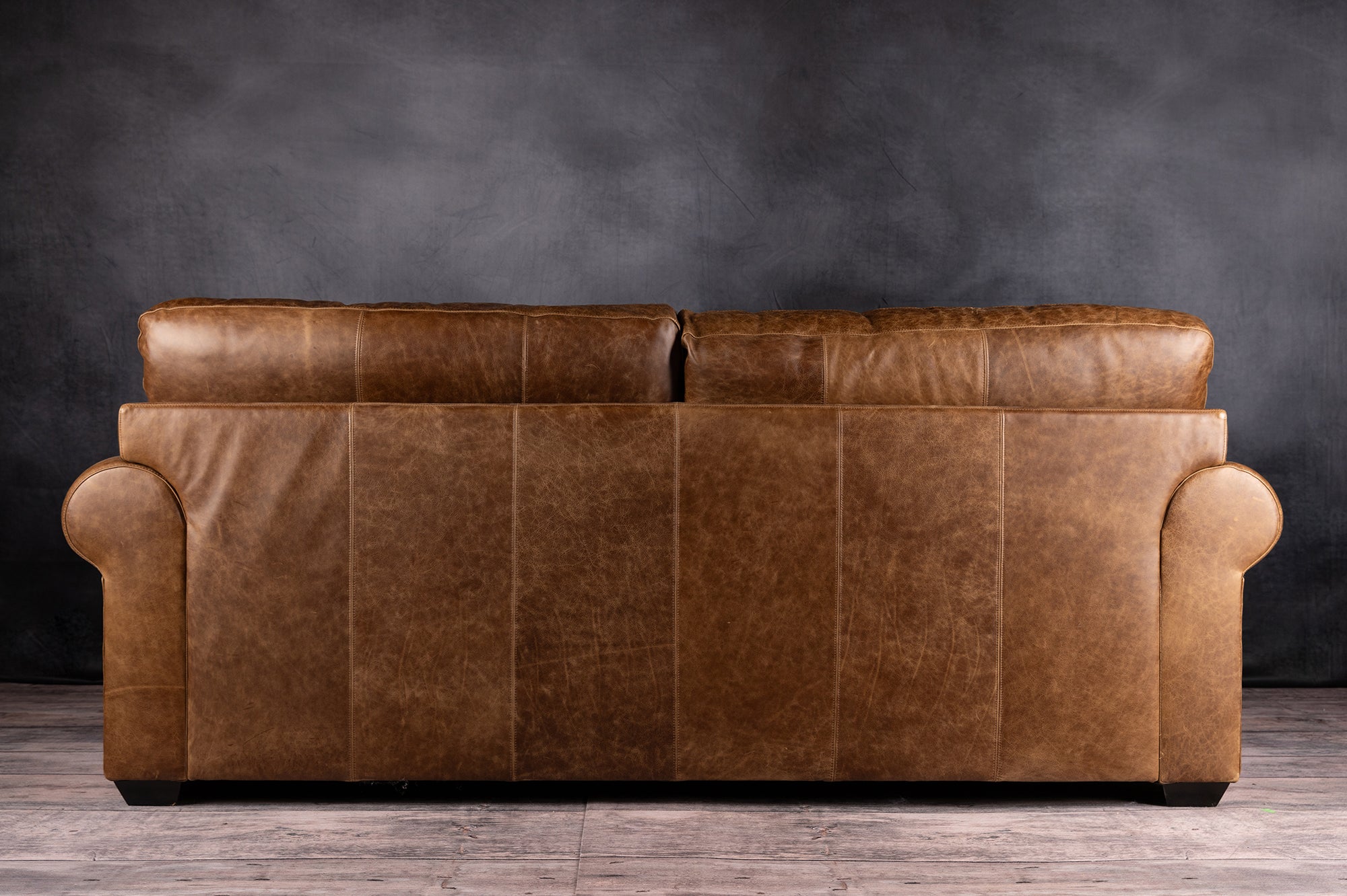 Premium Duke Leather Sofa - Genuine Leather, Modern Design, Comfortable Living Room Furniture for Home & Office Use