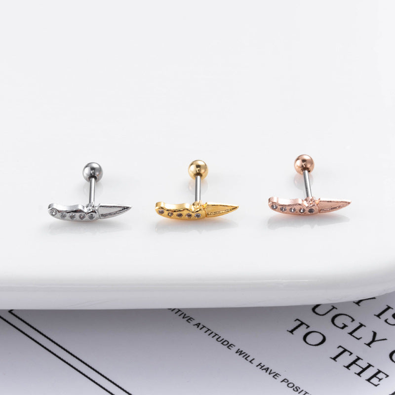 20G Cartilage Surgical Steel Earrings - Minimalist Ball Back Stud Earrings for Women | Hypoallergenic, Comfortable Everyday Wear | Perfect for Work, Date Night & Special Occasions