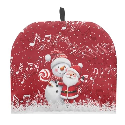 Santa Claus Snowman Print