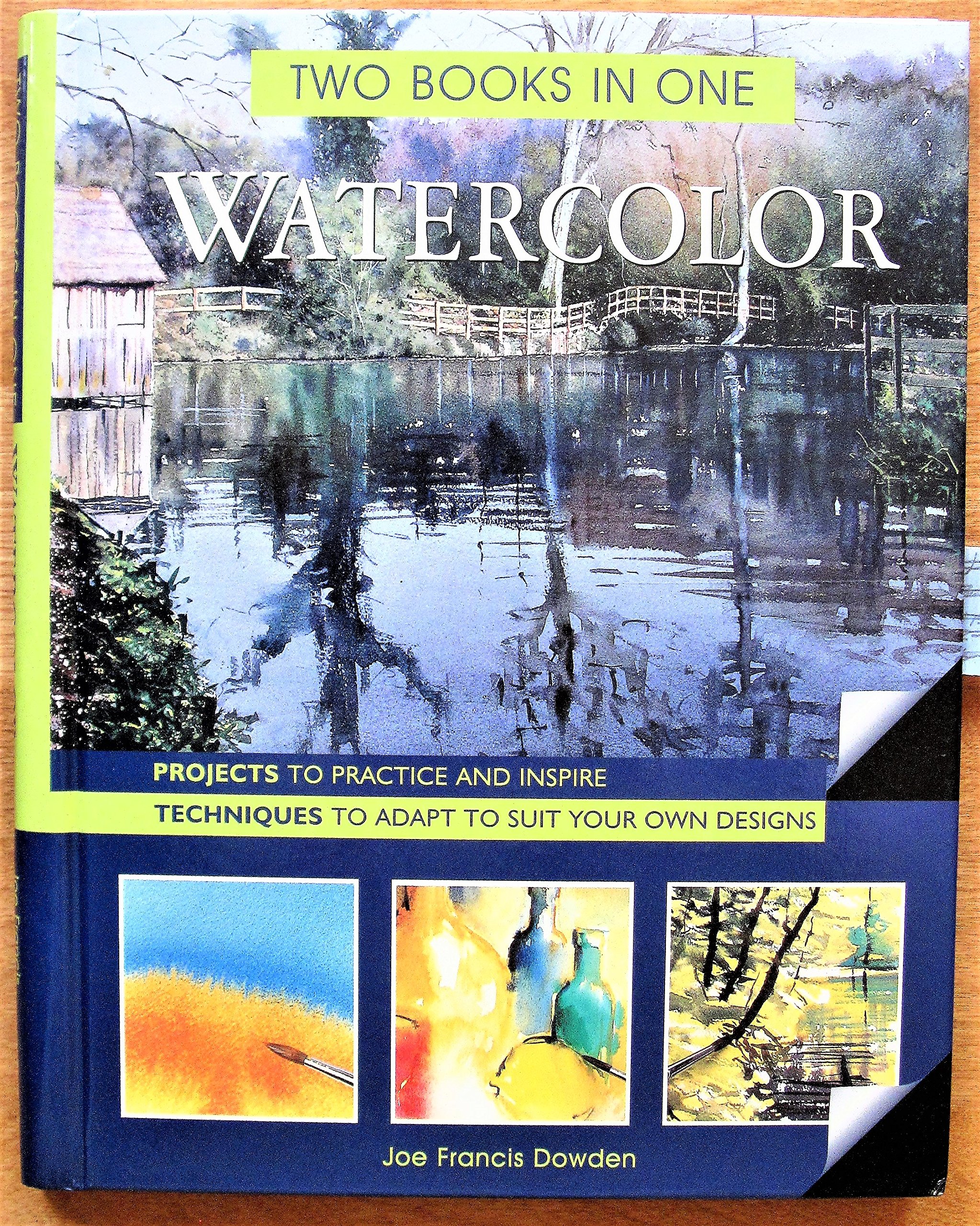 Watercolor Painting Set: Two Books in One - Beginner & Advanced Techniques for Artists | Perfect for Home, Studio & Outdoor Sketching