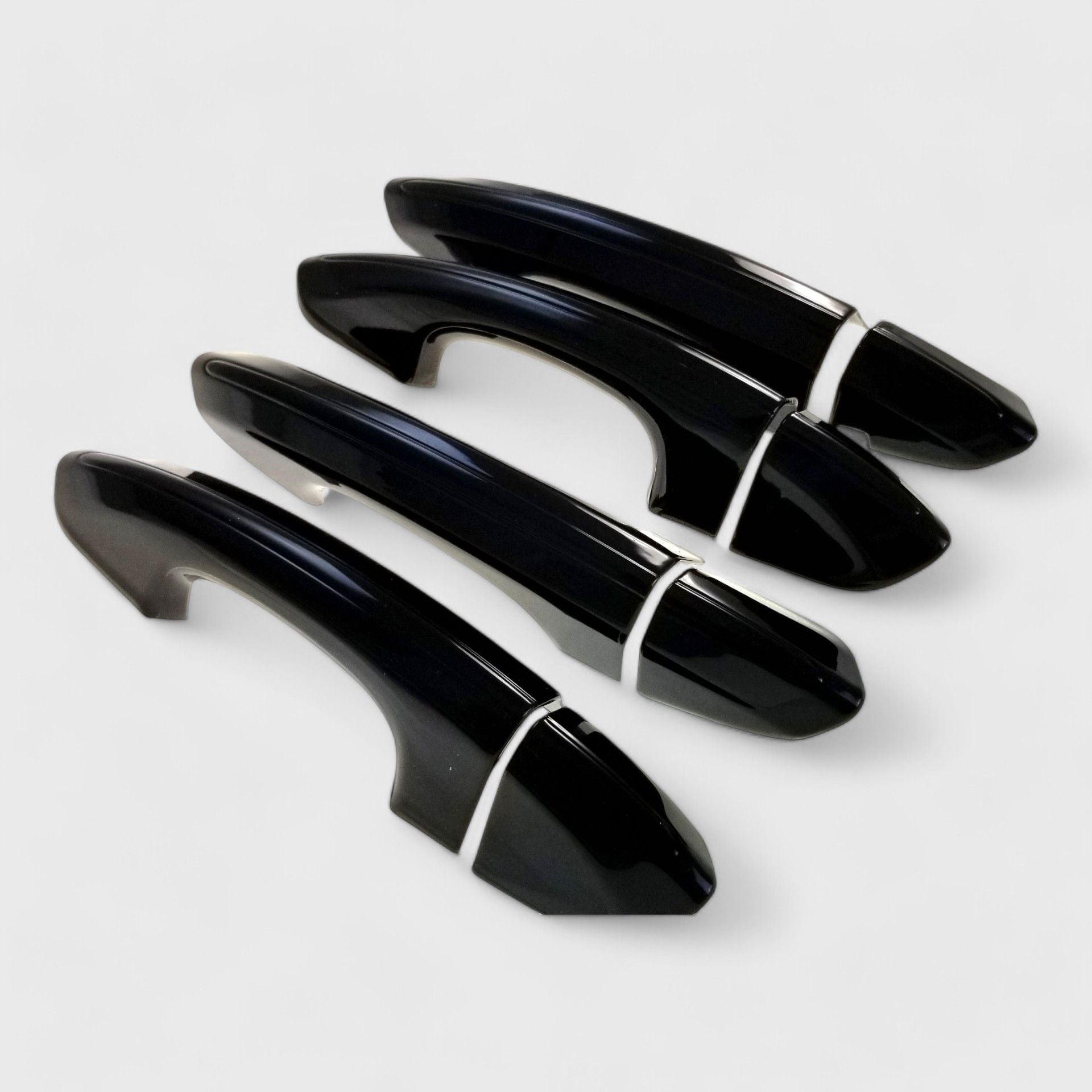 Gloss Black Chrome Delete Door Handle Cover with Keyless Sensors - DH6254BLK - Perfect for Car Exterior Customization & Enhanced Vehicle Security