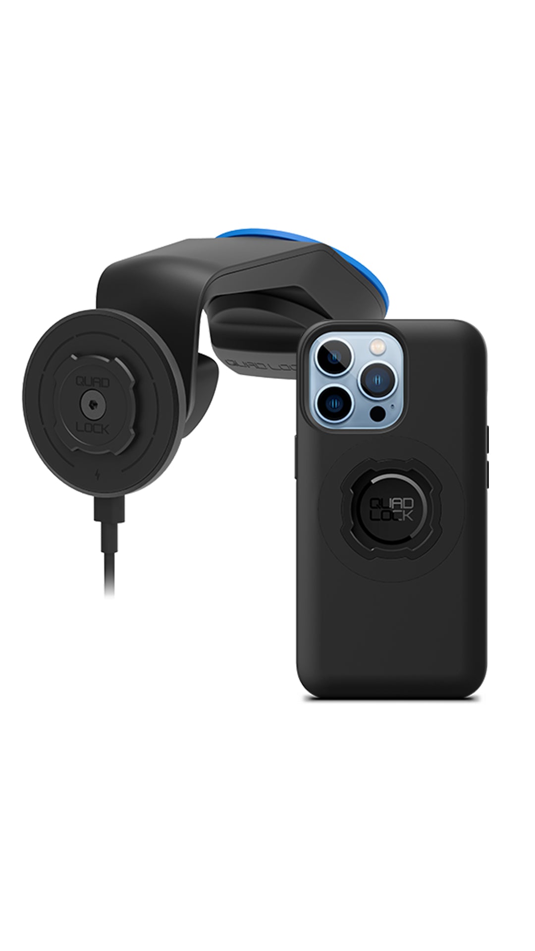 Premium Car Kits for iPhone - Durable Car Mount, Charger & Organizer Set - Perfect for Commuting, Road Trips & Hands-Free Driving