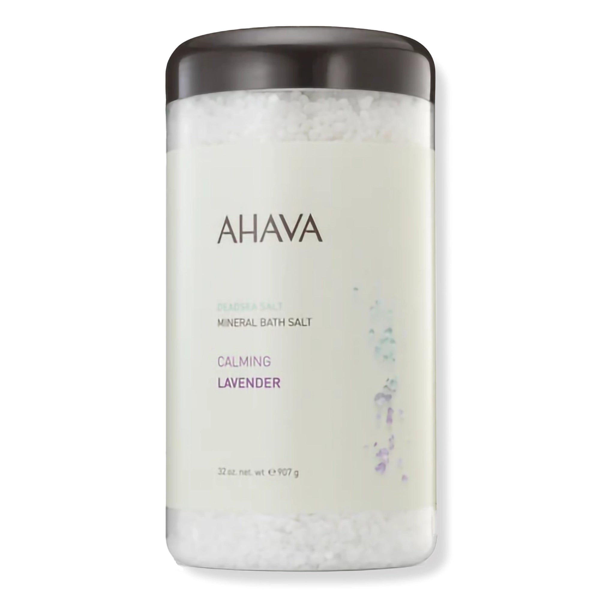 Ahava Lavender Bath Salt - 100% Natural Dead Sea Minerals for Relaxation & Stress Relief - Perfect for Spa Nights & Self-Care Rituals