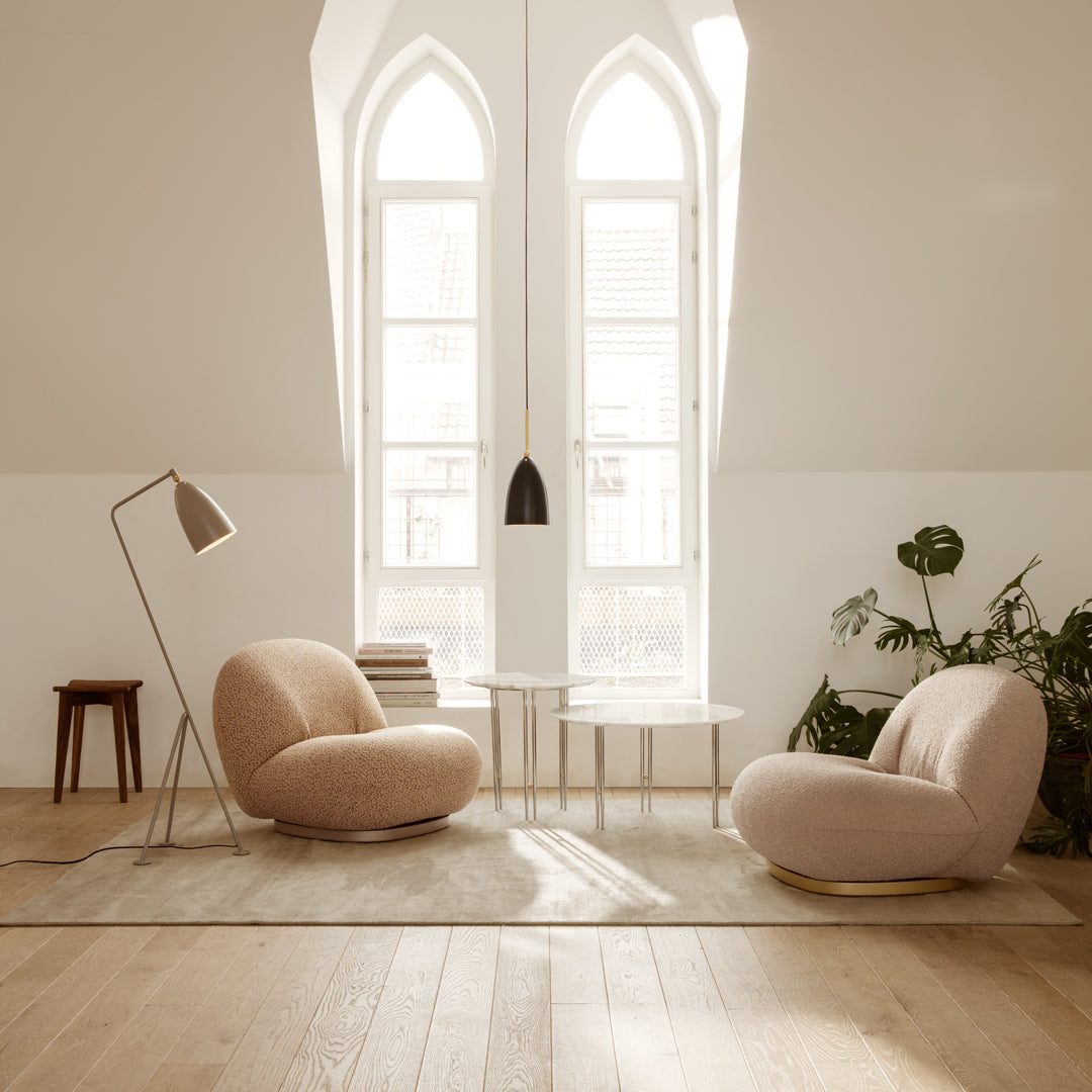 Gubi Gamfratesi Ioi Side Table - Modern Scandinavian End Table for Living Room, Bedroom & Office - Stylish Accent Table with Sleek Design
