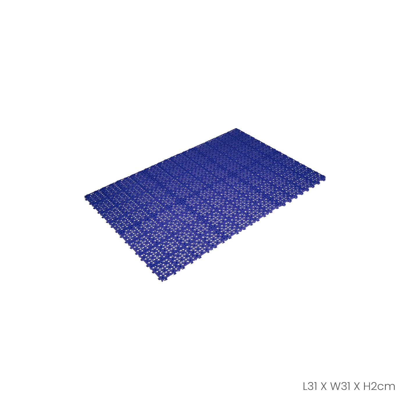 6-Pack Non-Slip Square Dot Bathroom Mats - Anti-Skid Shower Floor Mat for Bath Tub, Kitchen & Laundry Room - 640 6 (16