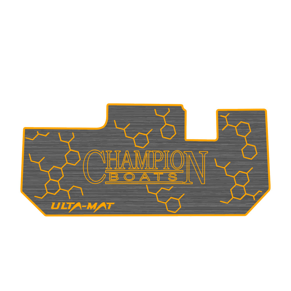 Hennessey Outdoors Ulta Mat Non-Slip Boat Flooring - 2005 Champion 198 Cockpit Kit - Perfect for Fishing, Boating & Marine Applications