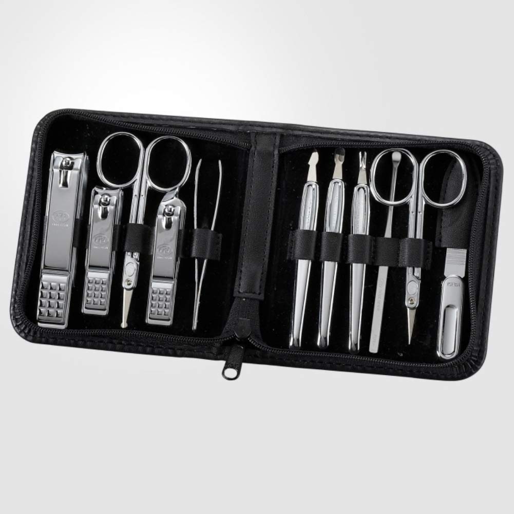 Premium Korean 777 Nail Clipper Set - 11-Piece Travel Manicure & Pedicure Kit | World's #1 Professional Grooming Tools | Made in Korea Since 1975 | Perfect for Home, Travel, Salon & Gift Giving