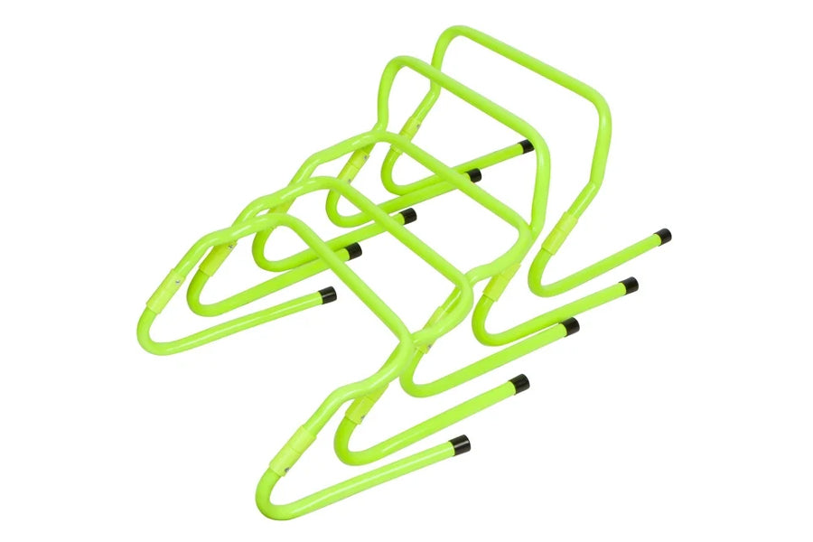 Adjustable Speed Training Hurdles for Track & Field - Warrior Sports Equipment for Sprint Drills, Agility Workouts & Football Practice
