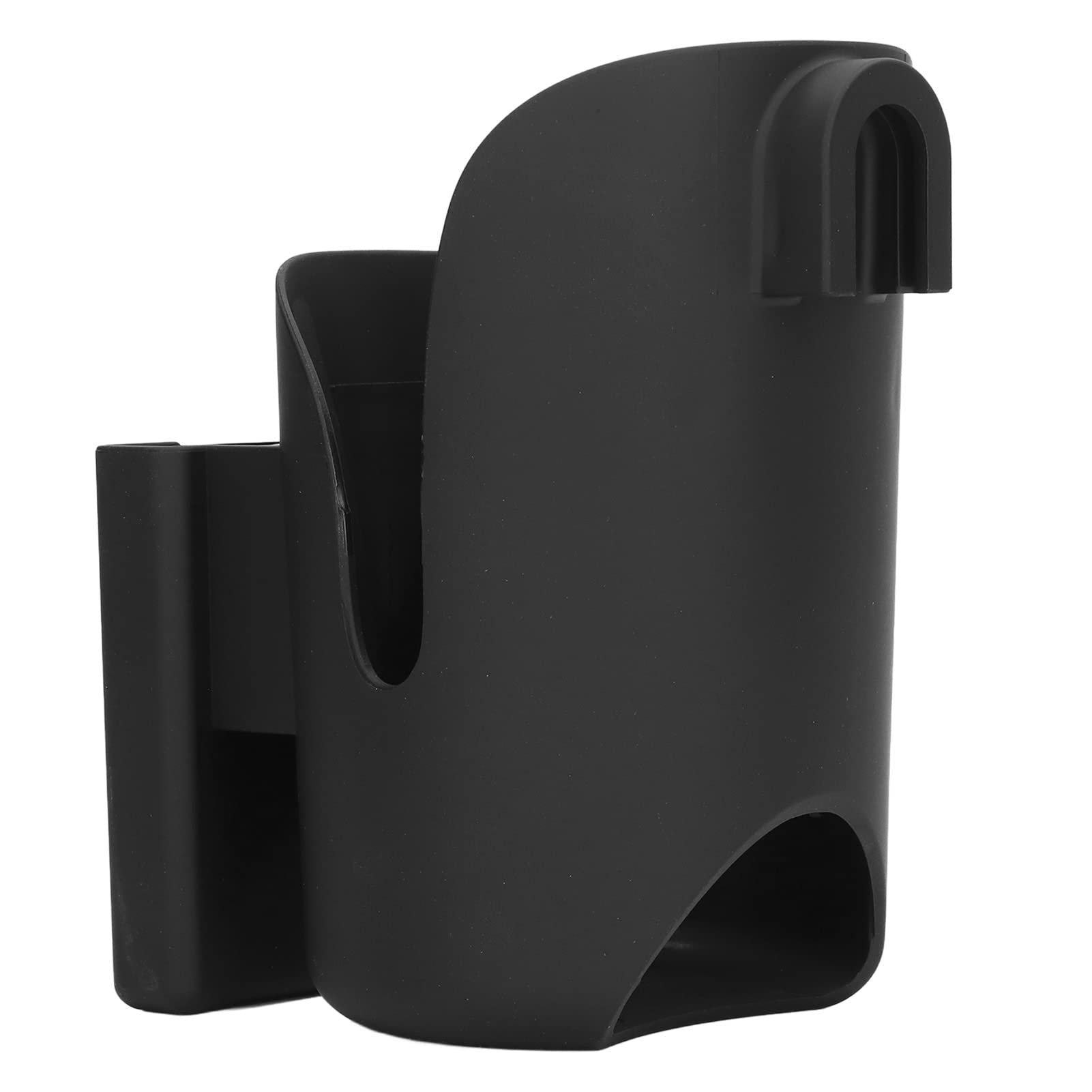 Universal Baby Stroller Cup Holder with Phone Slot - Durable Plastic Bottle Holder for Carriages, Trolleys & Shopping Carts | Perfect for On-the-Go Parents & Outdoor Activities