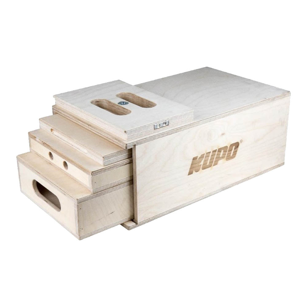 Premium 4-in-1 Nesting Apple Box Set - 8 Ply High-Quality Plywood for Professional Storage & Display | Perfect for Farmers Markets, Grocery Stores & Home Organization