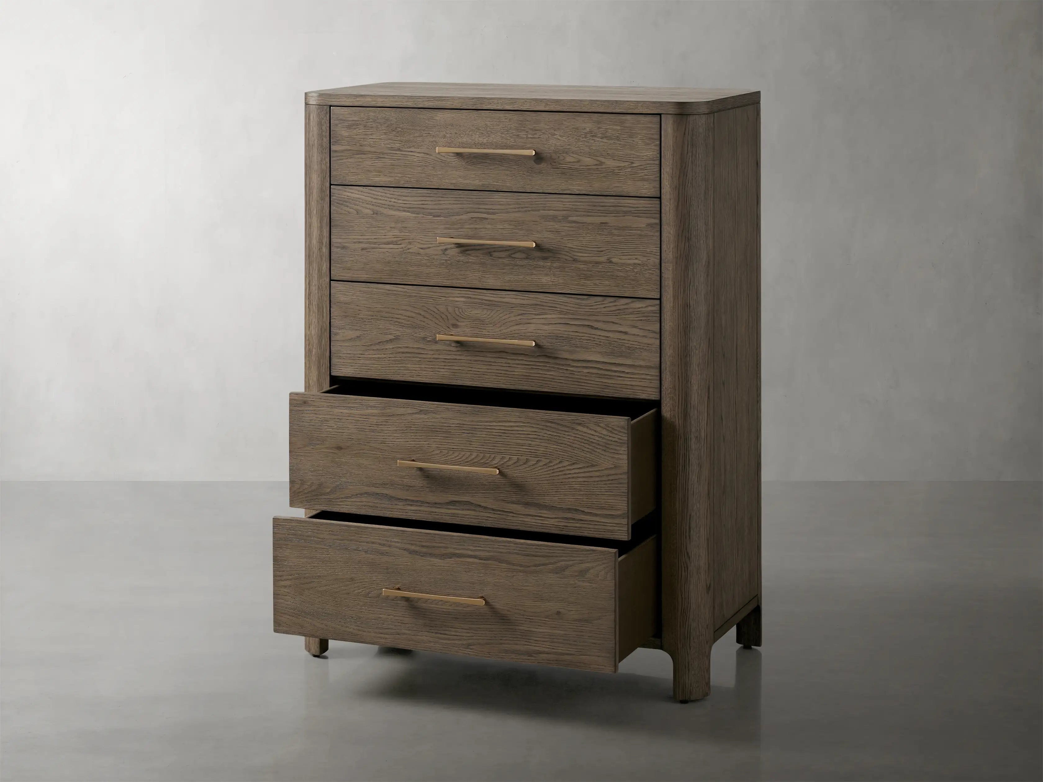 Callie 5-Drawer Dresser - Modern Wooden Chest of Drawers for Bedroom, Nursery & Closet Storage | Perfect for Organizing Clothes, Toys & Accessories