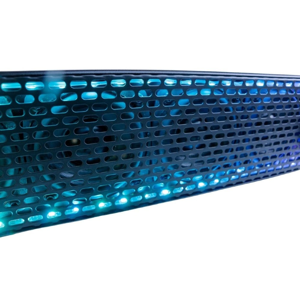 Diamond Audio SB3LED34 34-Inch 10-Speaker Marine Bluetooth Sound Bar with Subwoofer & LED Lights - Waterproof Boat Audio System for Outdoor Parties & Marine Entertainment
