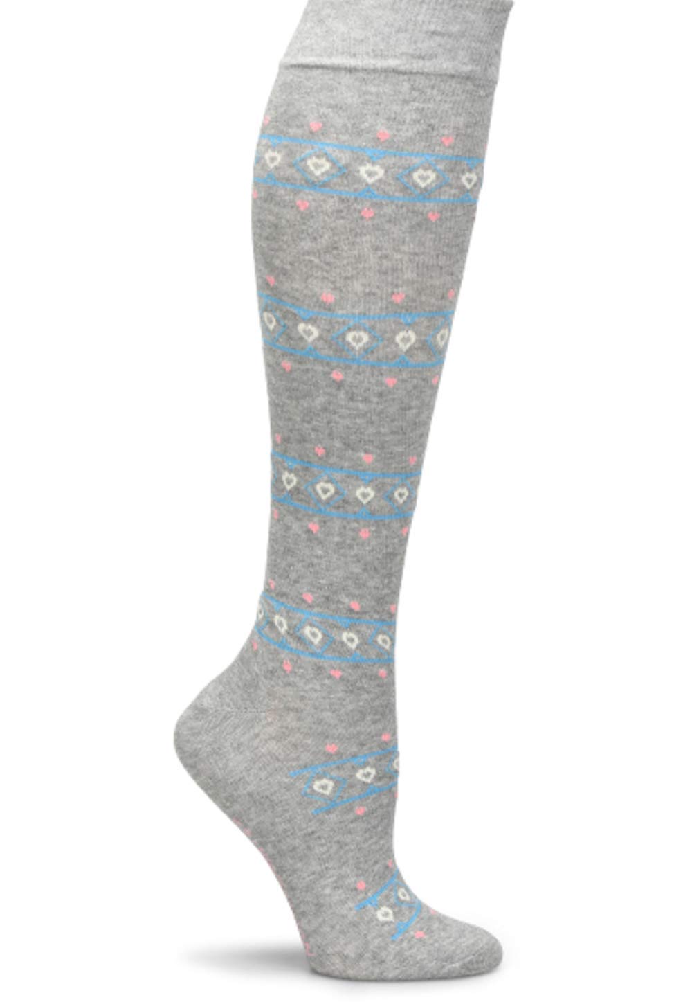 Nurse Mates Women's Cashmere Compression Socks 10-15 mmHg - Ultra Soft Support for Nurses, Travel & Recovery - Perfect for Long Shifts, Airplane Flights & Post-Workout Comfort
