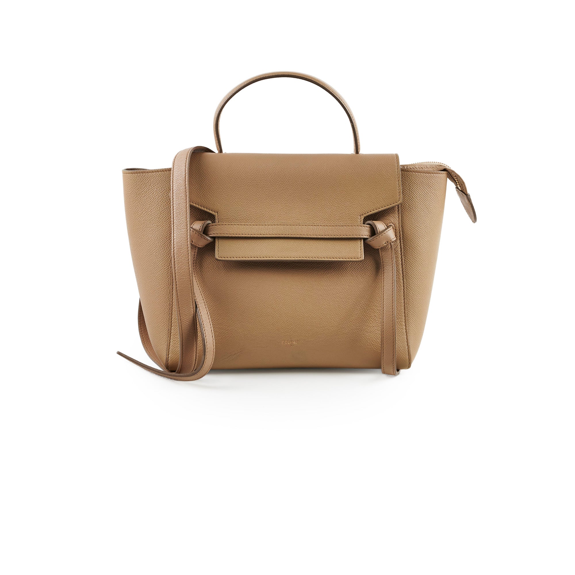 Celine Micro Belt Bag in Beige | Luxury Crossbody Handbag for Women | Perfect for Work, Travel & Everyday Use