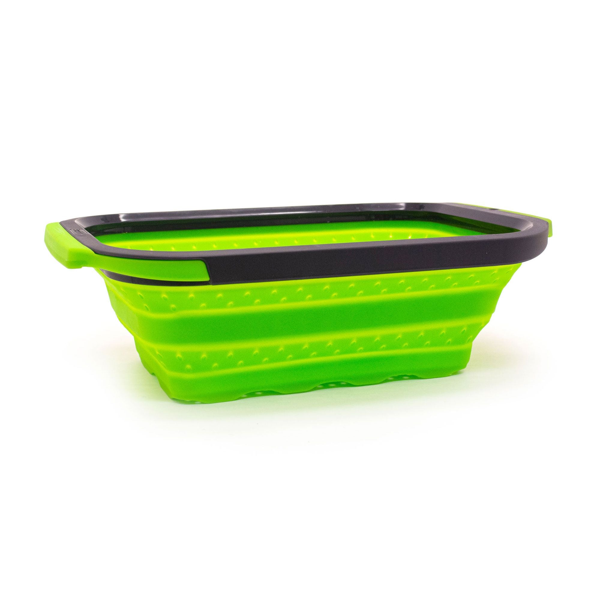 STARFIT Collapsible Over the Sink Colander - Expandable Strainer Basket for Washing Fruits, Vegetables & Pasta - Space Saving Kitchen Organizer for Small Spaces & Camping