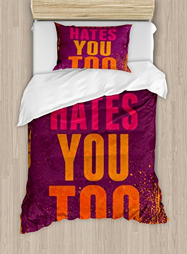 Orange and Purple