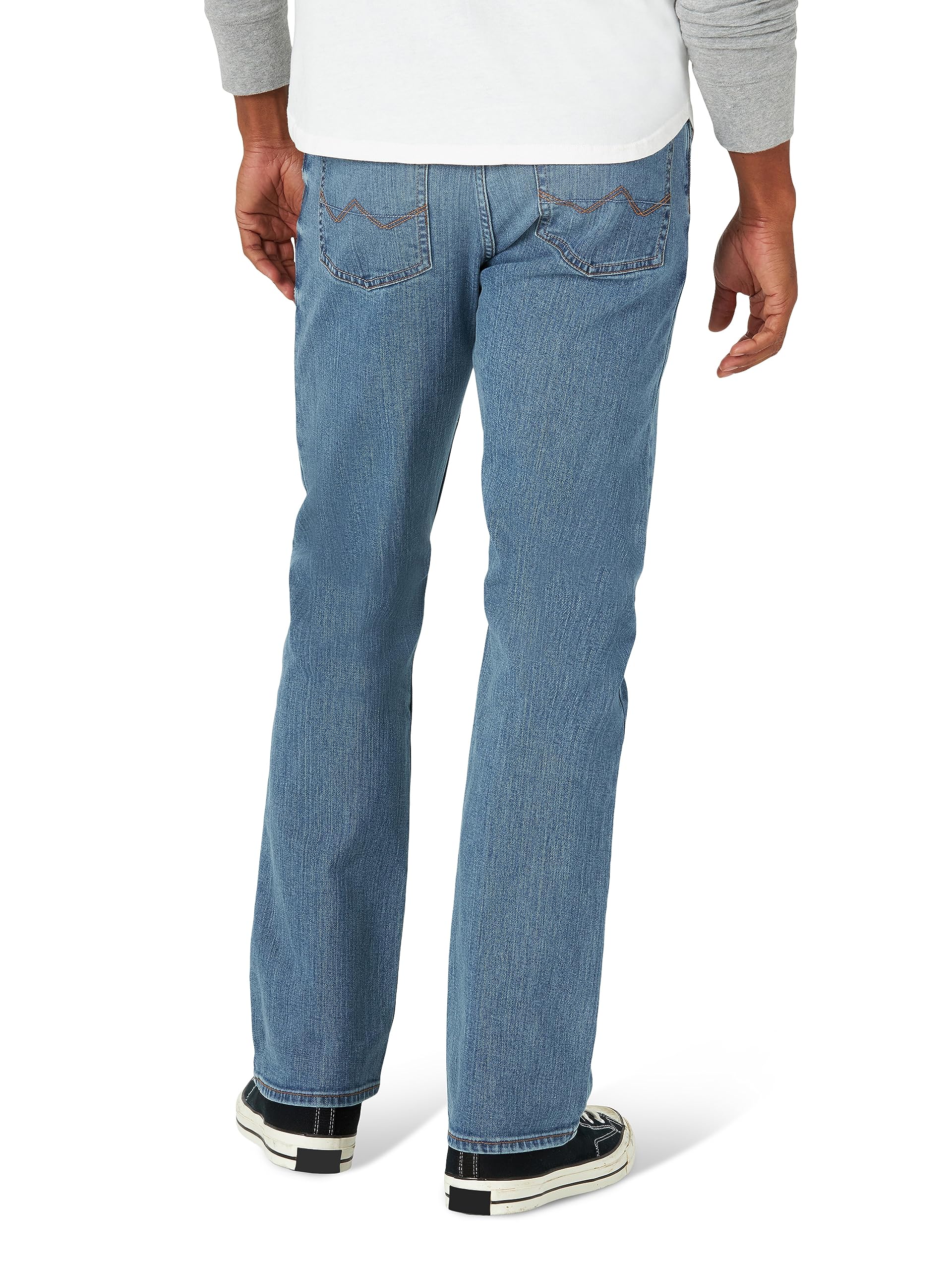 Wrangler Boys' Straight Fit Jeans - Durable Denim Pants for Kids, Comfortable & Stylish Casual Wear for School, Play & Everyday Adventures