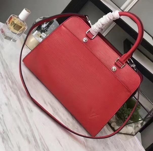 Authentic Louis Vuitton Epi Vaneau MM Handbag in Vibrant Red - Premium Epi Leather Luxury Tote for Women | Perfect for Work, Travel & Everyday Elegance
