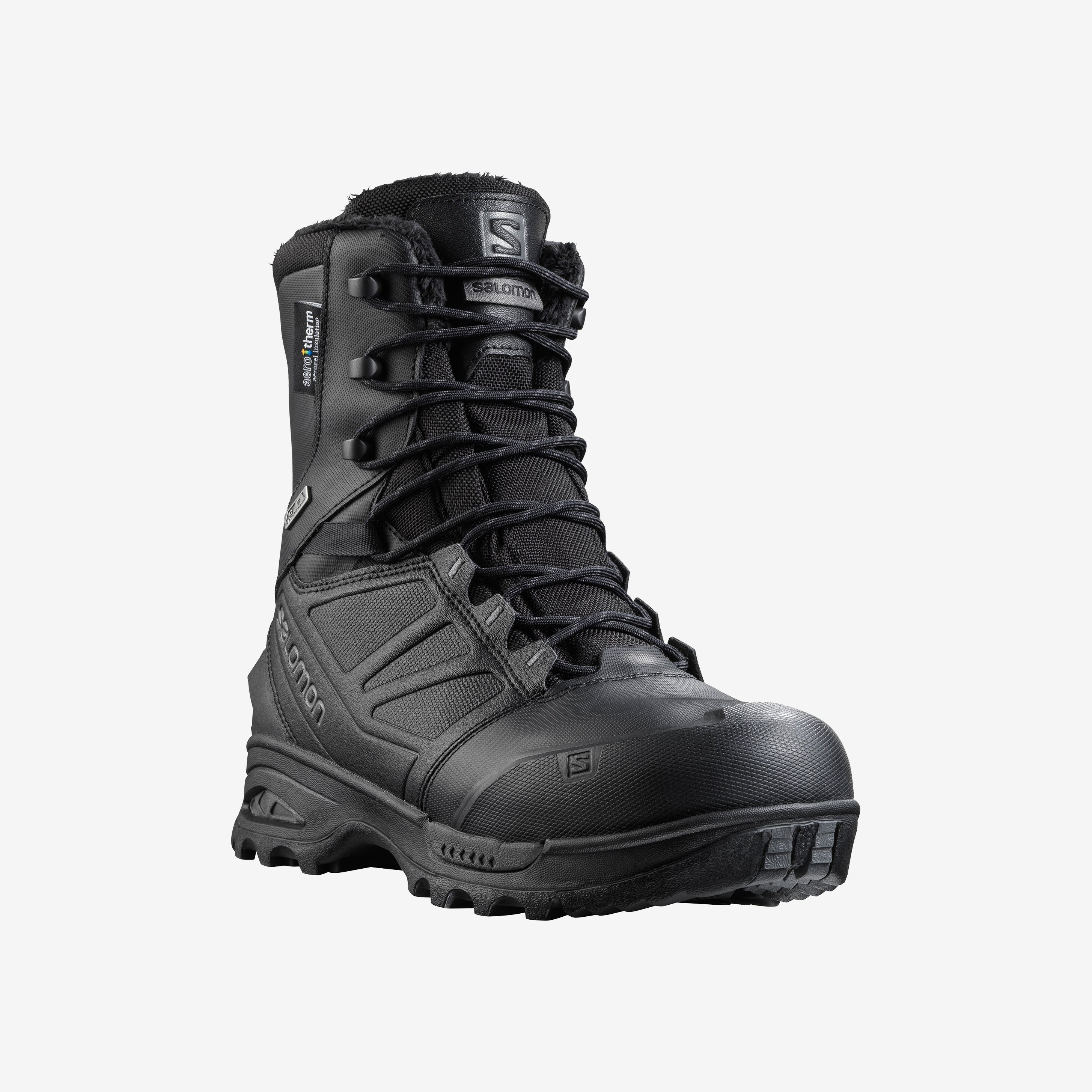 Salomon Forces Toundra Climasalomon™ Waterproof Boots - Tactical Military & Police Combat Shoes for Extreme Weather - Ideal for Hiking, Outdoor Adventures & Law Enforcement Duty