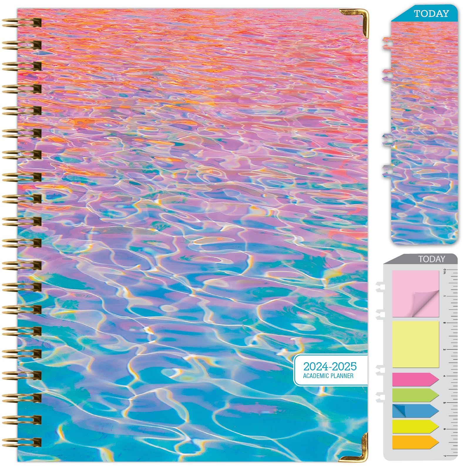 2024-2025 Academic Year Hardcover Planner: 8.5