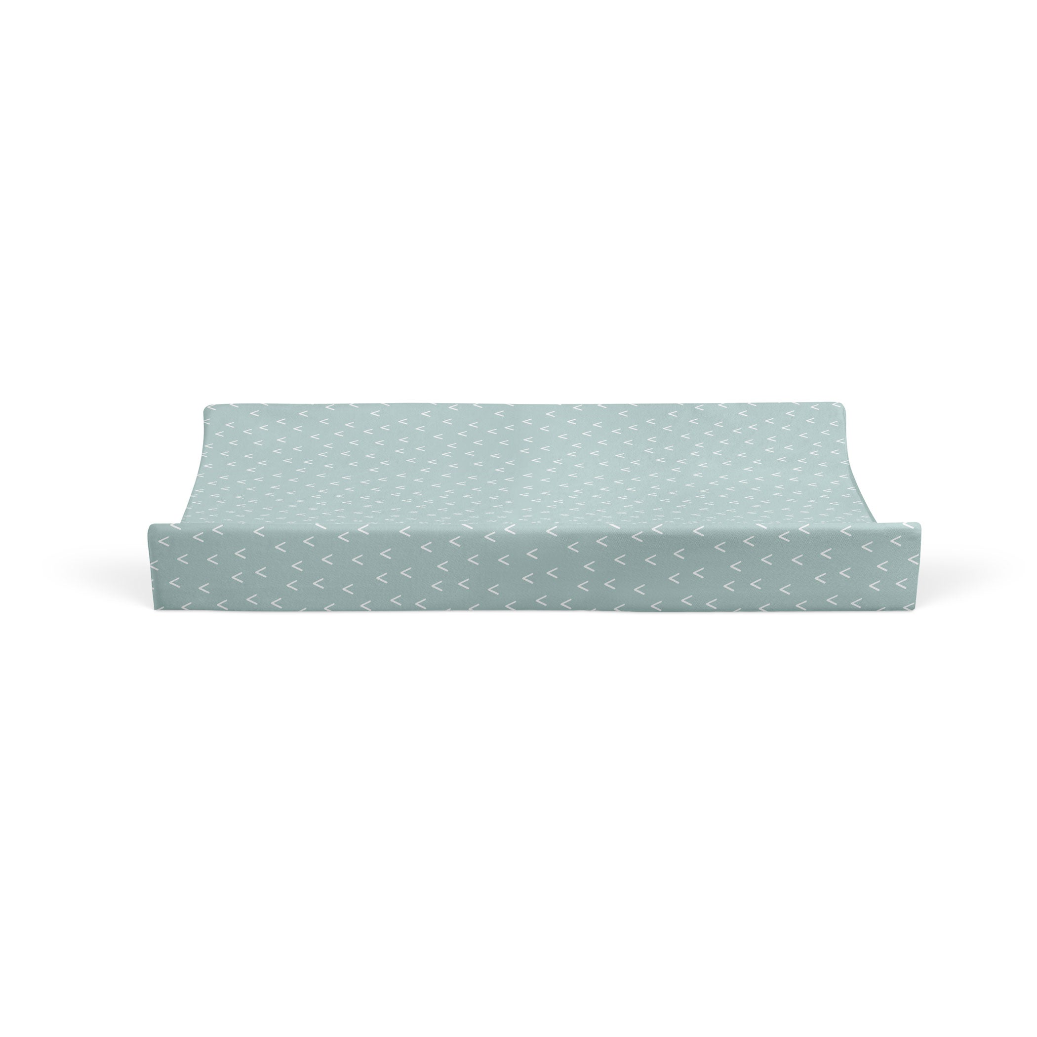 Nordic 2-Pack Waterproof Changing Pad Covers - Dusty Sky & Mint Colors | Soft Baby Changing Table Protector for Nursery, Diaper Station & Travel Use