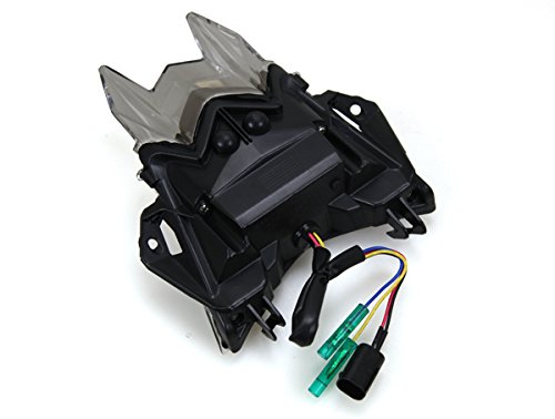 Smoked Sequential LED Tail Lights for BMW S1000RR HP4 (2009-2014) - High Visibility Brake Lights for Night Riding & Enhanced Safety