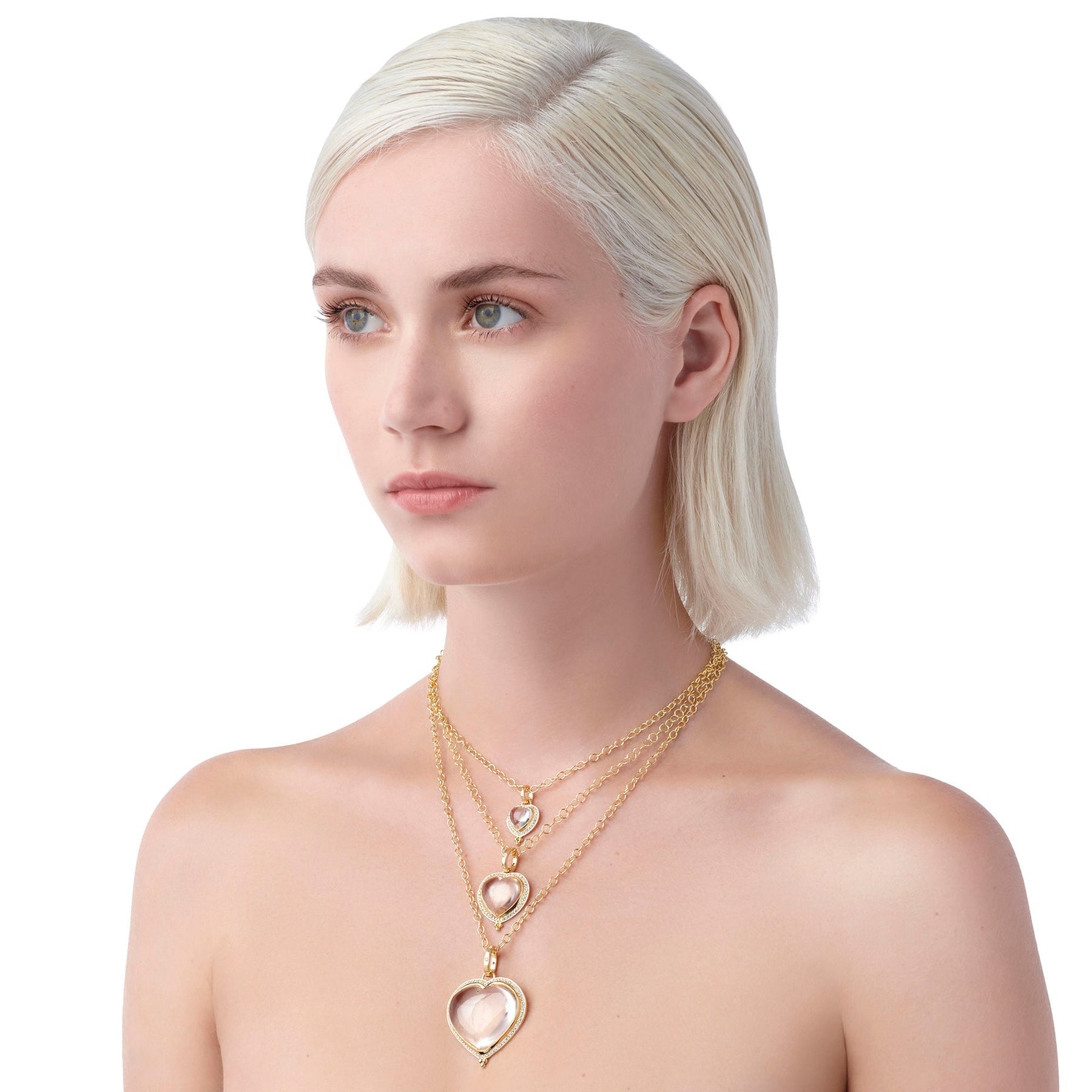 Temple St. Clair Diamond Pavé Heart Pendant Necklace - 18K Gold Fine Jewelry for Women - Perfect Gift for Valentine's Day, Anniversary & Special Occasions