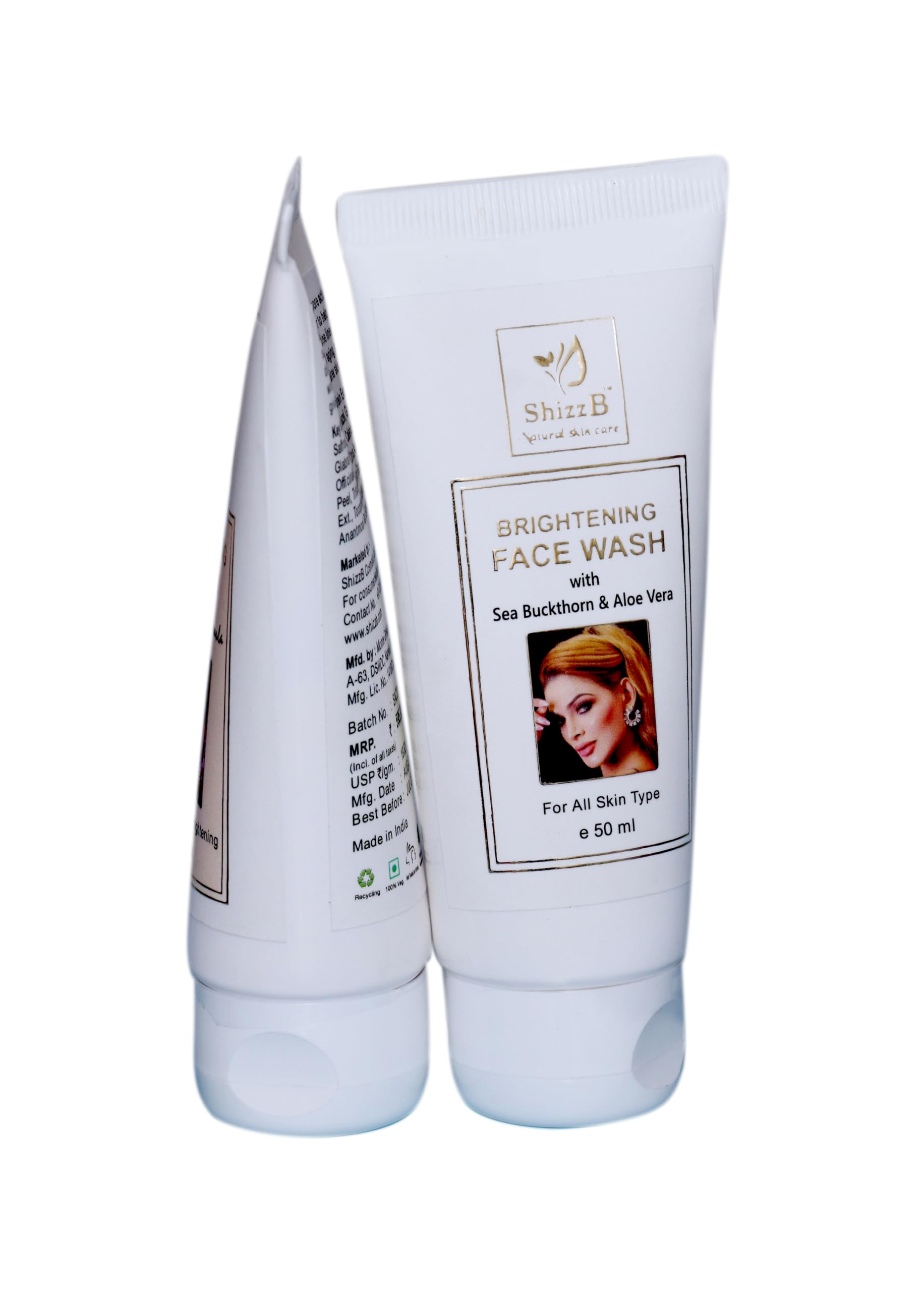 Brightening Face Wash for Glowing Skin - Gentle Cleanser with Vitamin C for Dark Spots & Dullness | Perfect for Morning & Night Skincare Routine