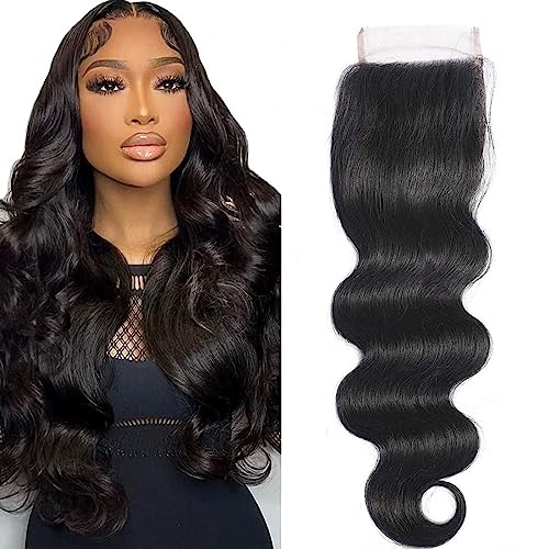 4*4 Body Wave Free Part Closure