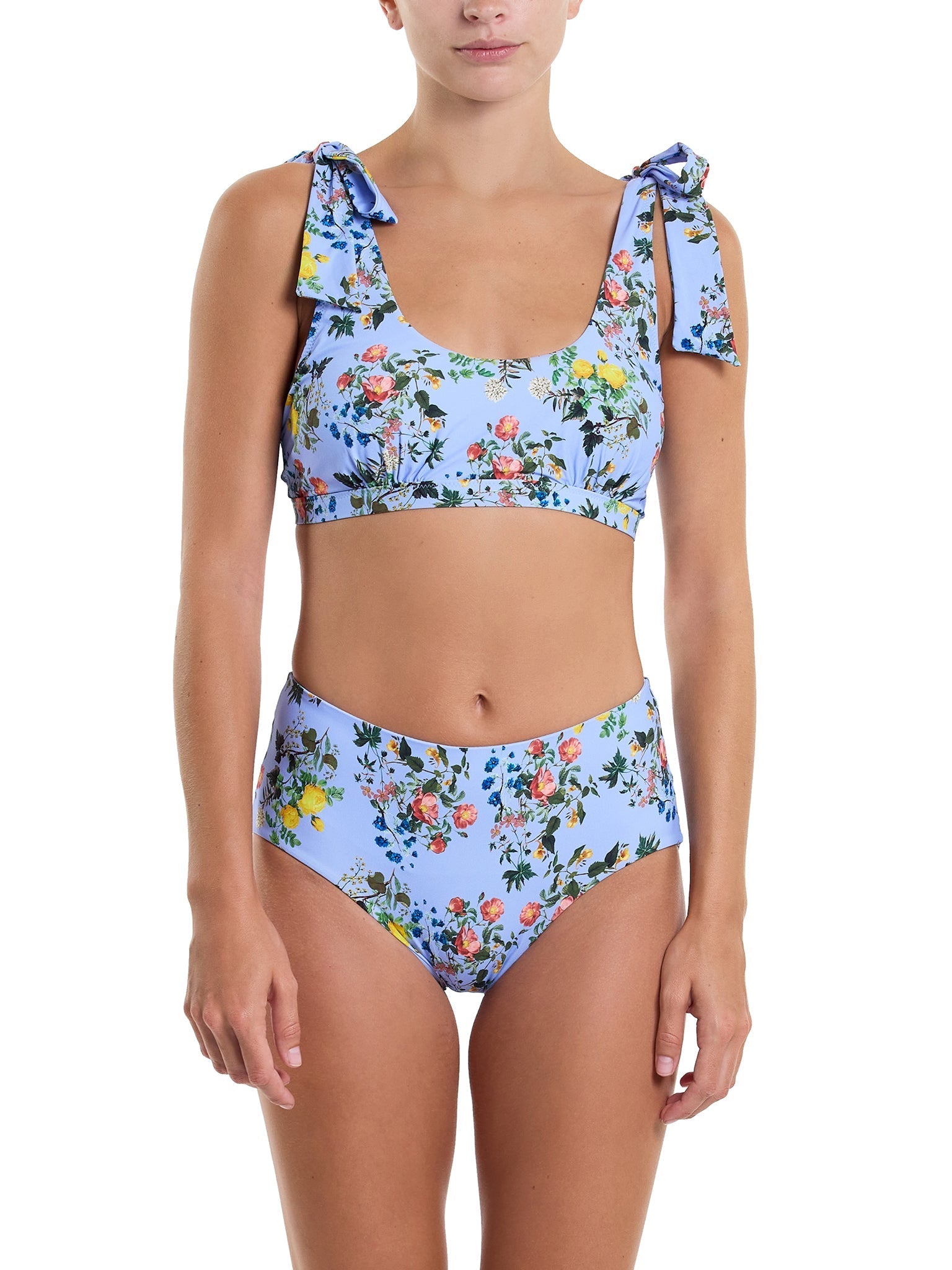 French Brief Swimsuit Bottom - High Waist Bikini Bottoms for Women, Comfortable Swimwear for Beach, Pool & Vacation