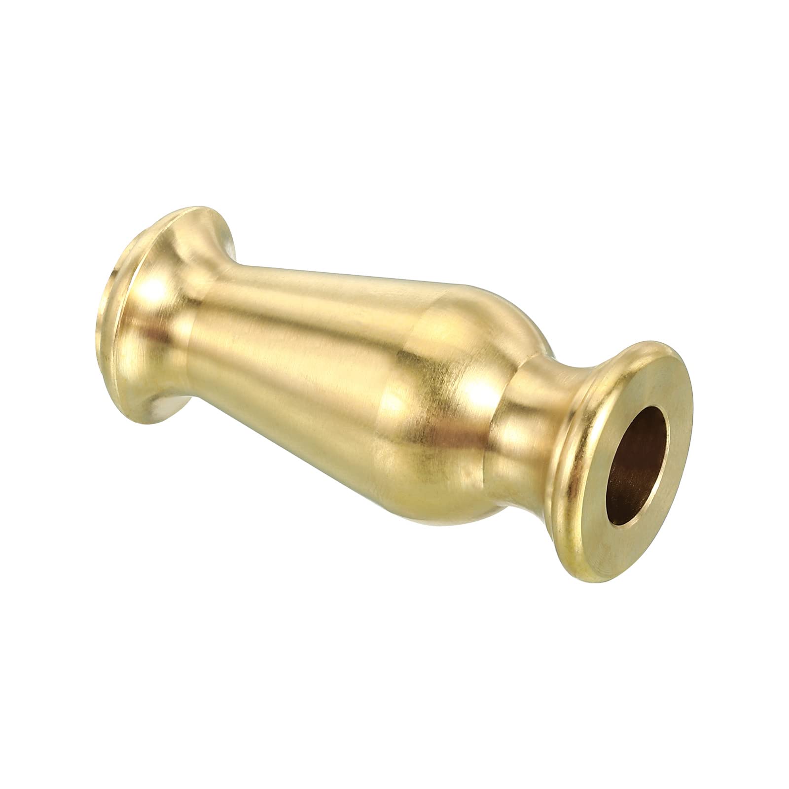 Solid Brass Lamp Neck - Turned Brass Spindle Slips & Finial Pipe Coupling for Vintage and Modern Lamp Decoration | Perfect for Table Lamps, Floor Lamps, and Chandeliers