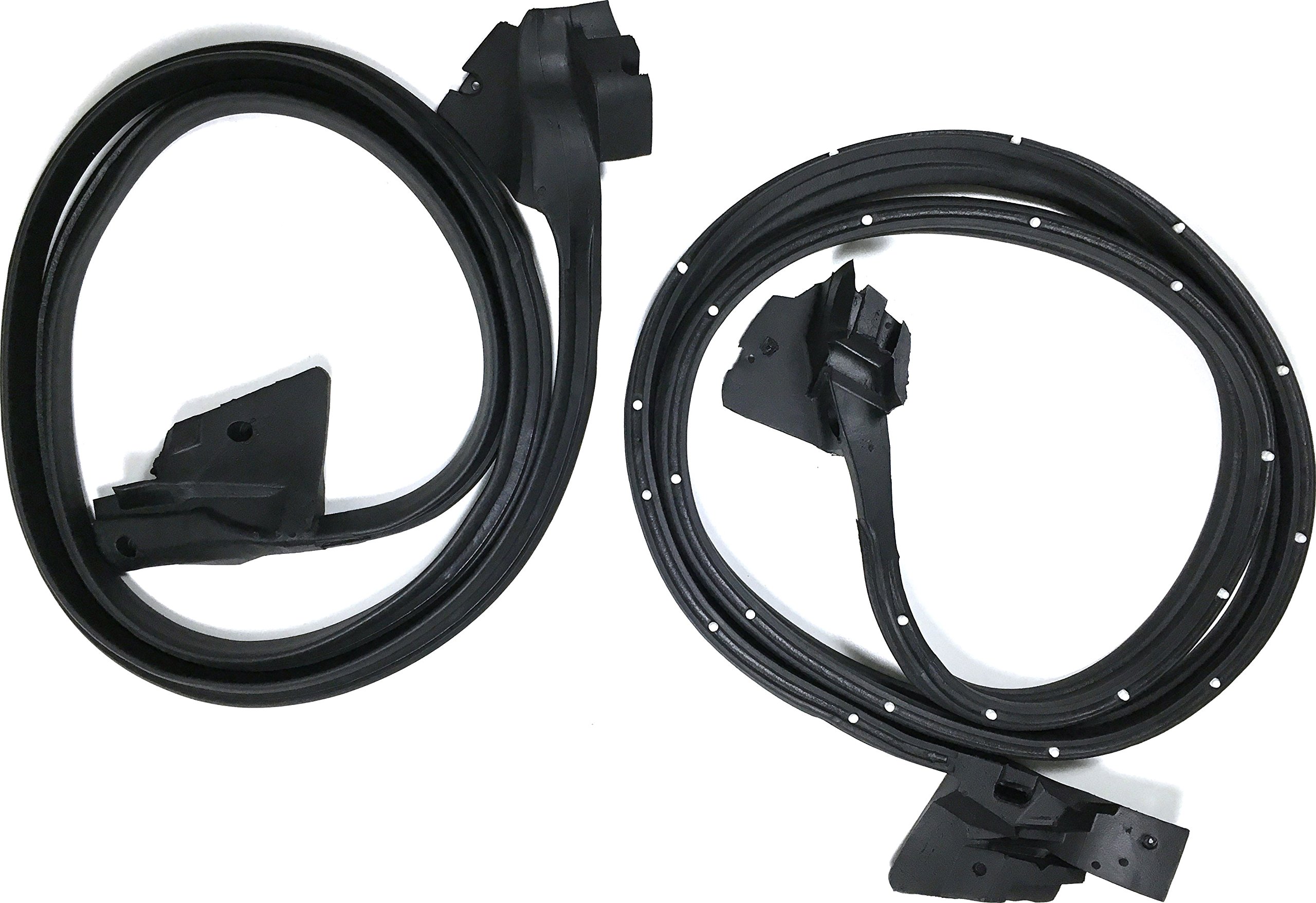 APDTY 141231 Door Seal Kit Replacement - Compatible with Select Vehicle Models | Weatherproof & Durable Car Door Weather Stripping for Enhanced Protection | Perfect for Harsh Climates and Daily Commuting