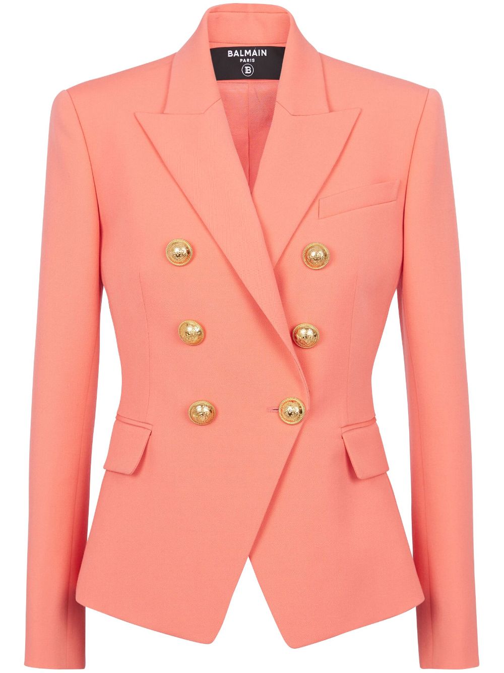 Balmain Women's Pink Jacket - Luxury Designer Coat for Fall & Winter | Perfect for Parties, Dates & Night Out