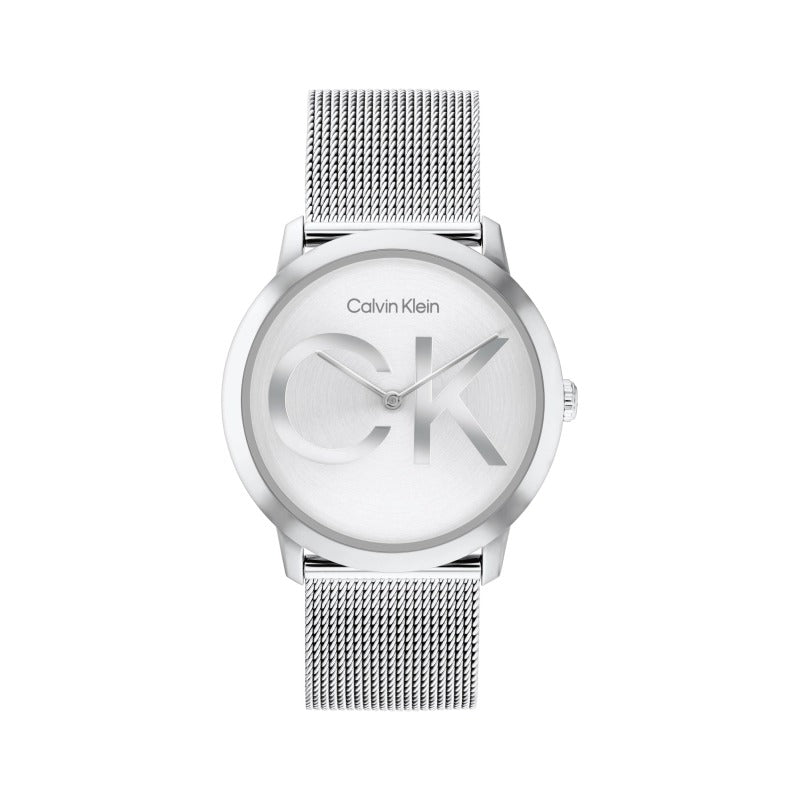 Calvin Klein Intrigue Silver Mesh Bracelet Watch 25300009 - Stylish & Elegant Timepiece for Women, Perfect for Office, Party & Everyday Wear