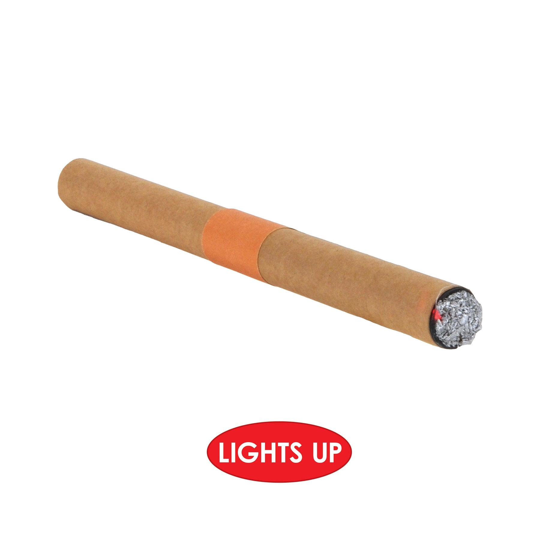 12 Pack Beistle Light Up Cigars - Glow in The Dark Party Props for Halloween, Birthday Celebrations & Themed Events