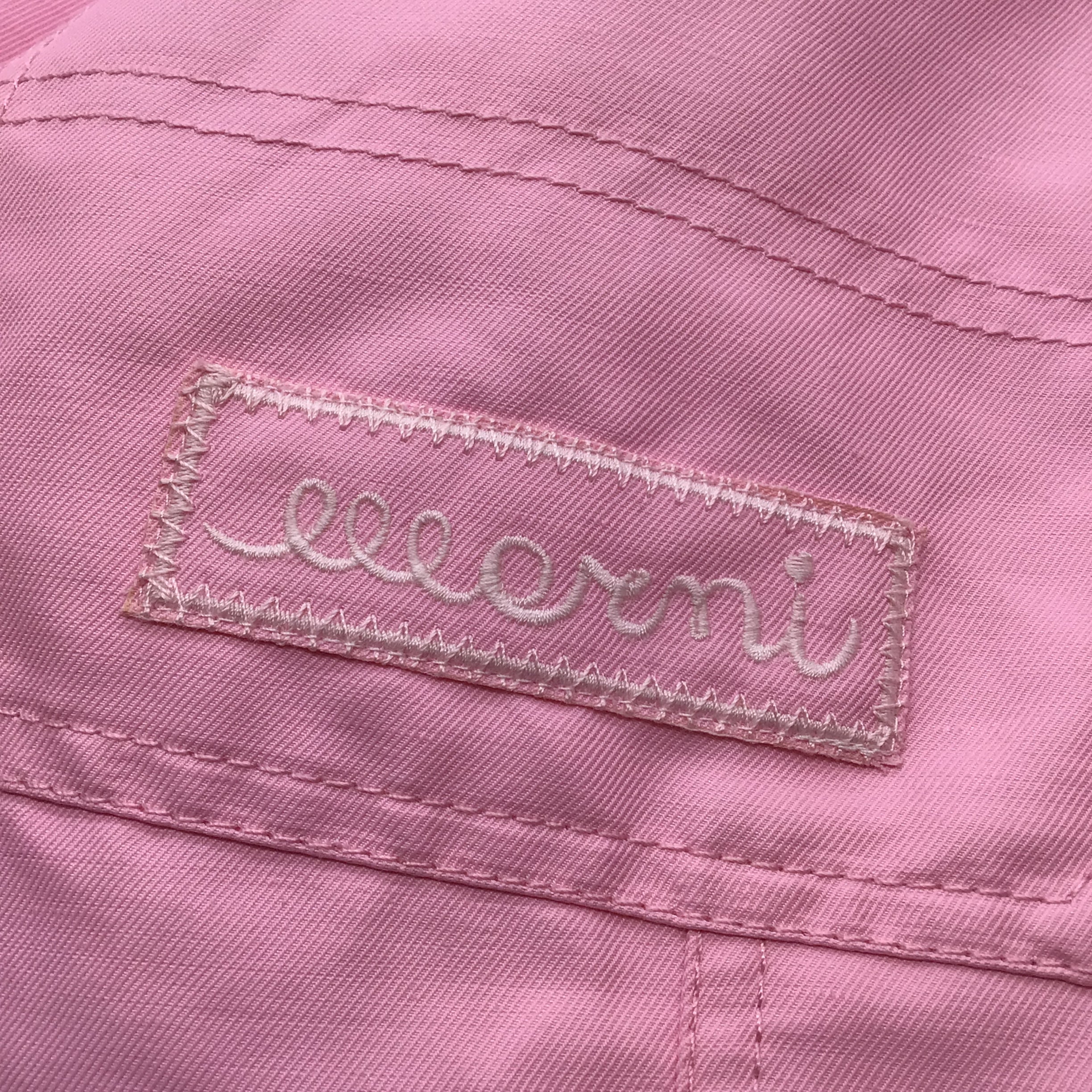 Marni Pink Logo Embroidered Cotton Pants for Women - High Waist Casual Trousers with Branded Design | Perfect for Office Wear, Weekend Outfits & Summer Fashion