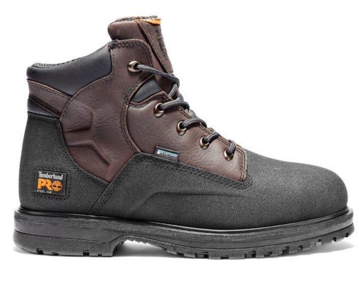 Timberland 47001 6-Inch PowerWelt Steel Toe Work Boots for Men - Waterproof & Electrical Hazard Safety - Ideal for Construction, Landscaping & Outdoor Work