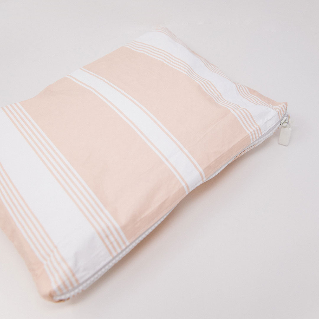 Aloha Mid Linen Stripe Pouch - Stylish & Durable Crossbody Bag for Women - Perfect for Beach, Travel & Everyday Use