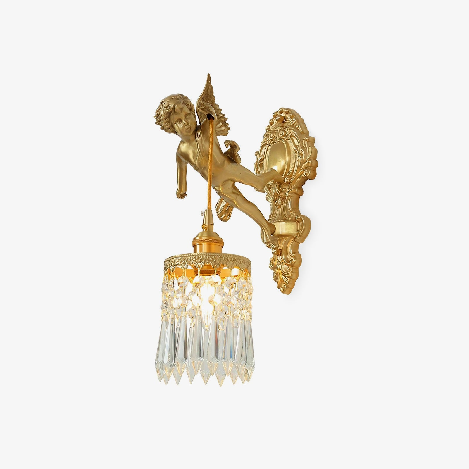 Flying Angel Wall Light - Elegant LED Night Light for Bedroom, Nursery, Kids Room - Perfect for Decor, Gift & Relaxing Ambiance
