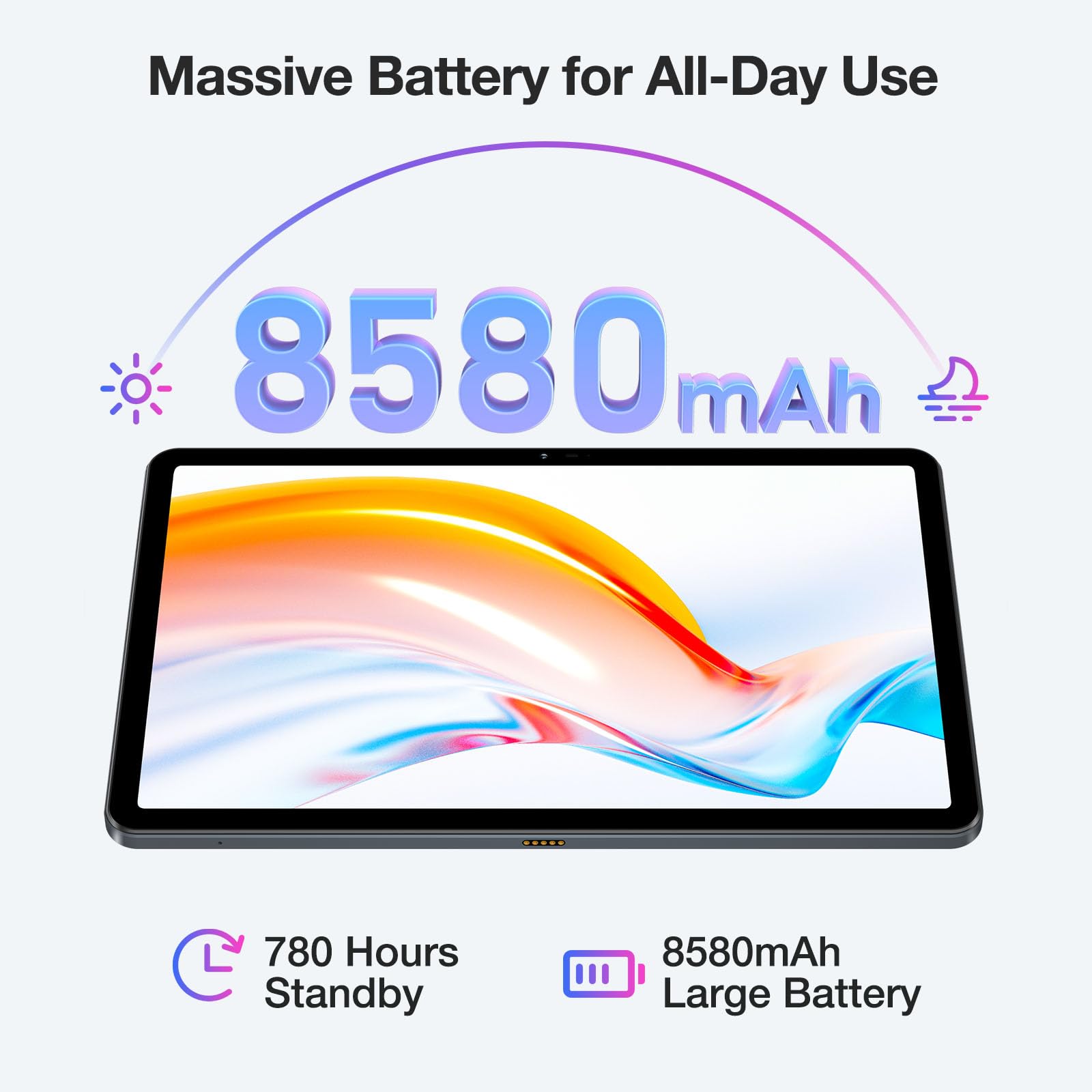 DOOGEE T30SE 2024 11-inch Android Tablet - 9GB RAM 128GB/1TB Expandable Storage, Octa-Core Processor, 2.4K Display, 8580mAh Battery, 4G LTE, Bluetooth 5.0, Dual-Band WiFi - Includes Stylus Pen, Keyboard, Mouse & Protective Case - Perfect for Work, Study, and Entertainment