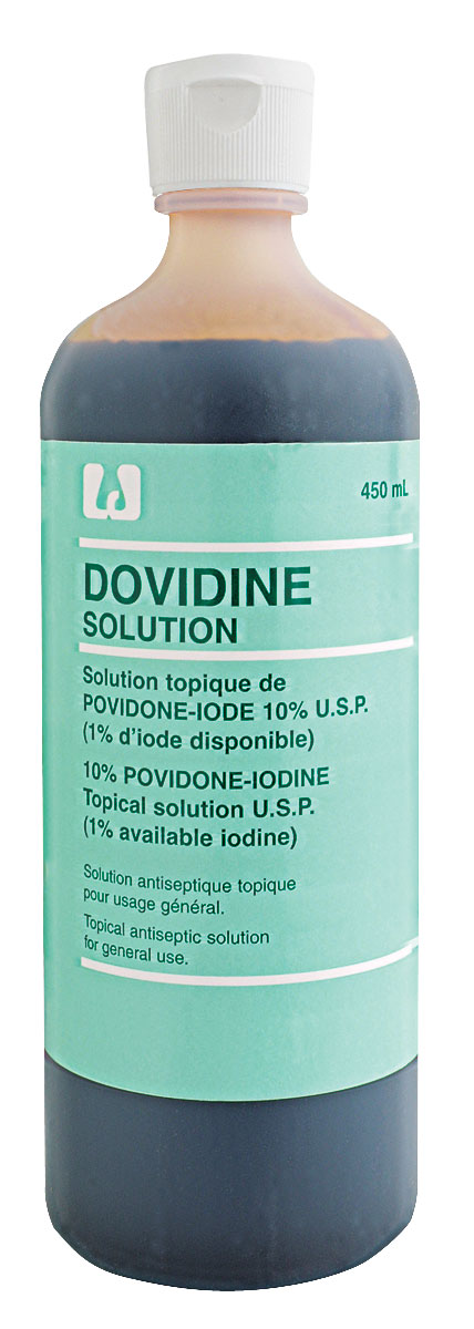 Povidone Iodine Antiseptic Solution 10% - 450 mL Bottle | First Aid Wound Care, Skin Disinfection & Surgical Prep for Hospitals & Home Use