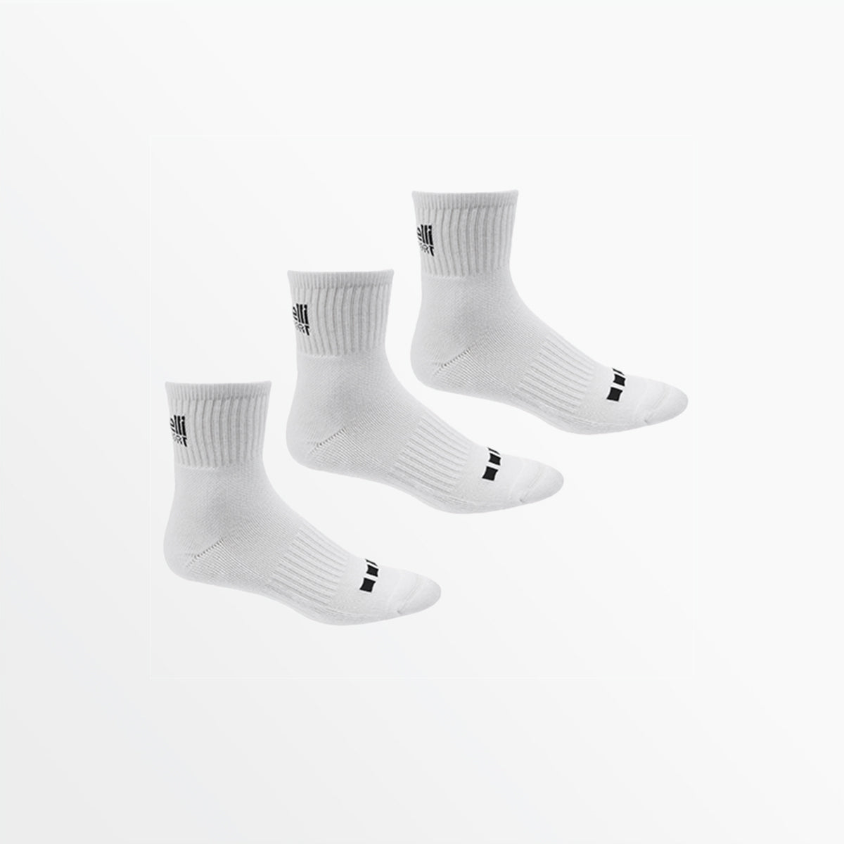BASICS CS Cool Lightweight Quarter Top Socks - Breathable Athletic Socks for Running, Hiking & Workouts - Comfortable & Durable Performance Socks for Men & Women
