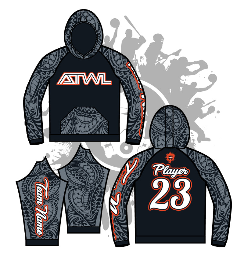 Customizable Aloha Team Unisex Full Dye Hoodie - Soft & Stylish Pullover for Sports Teams, Work Uniforms & Group Events
