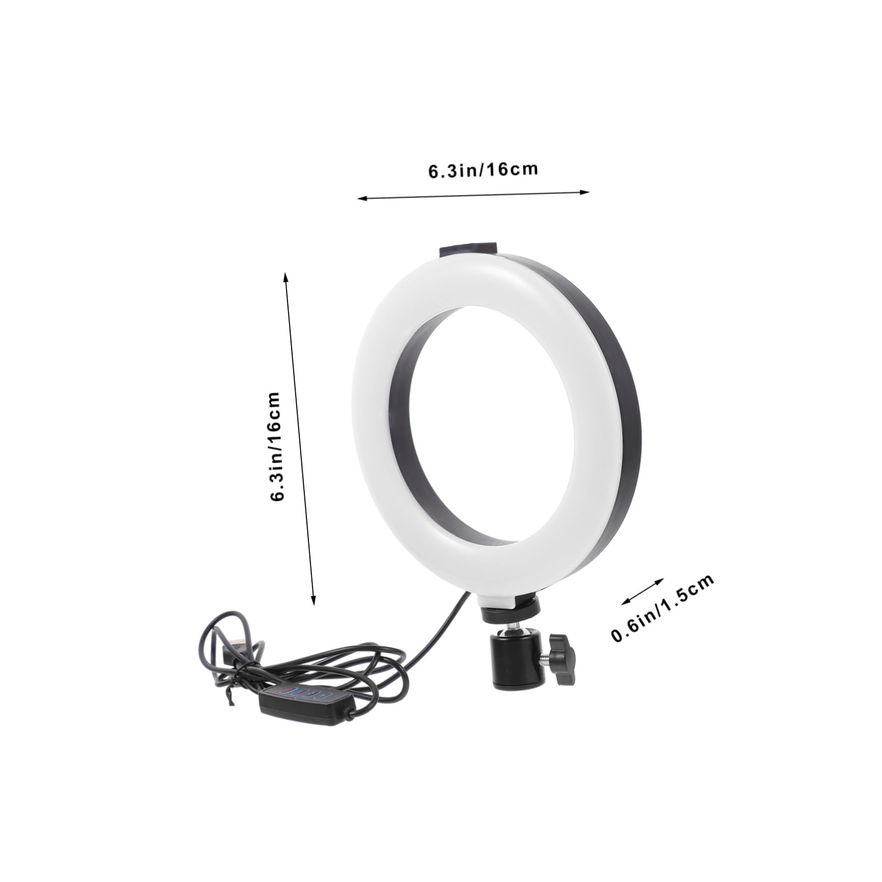 SUPVOX Adjustable Laptop Light & Phone Stand for Home Office & Selfie