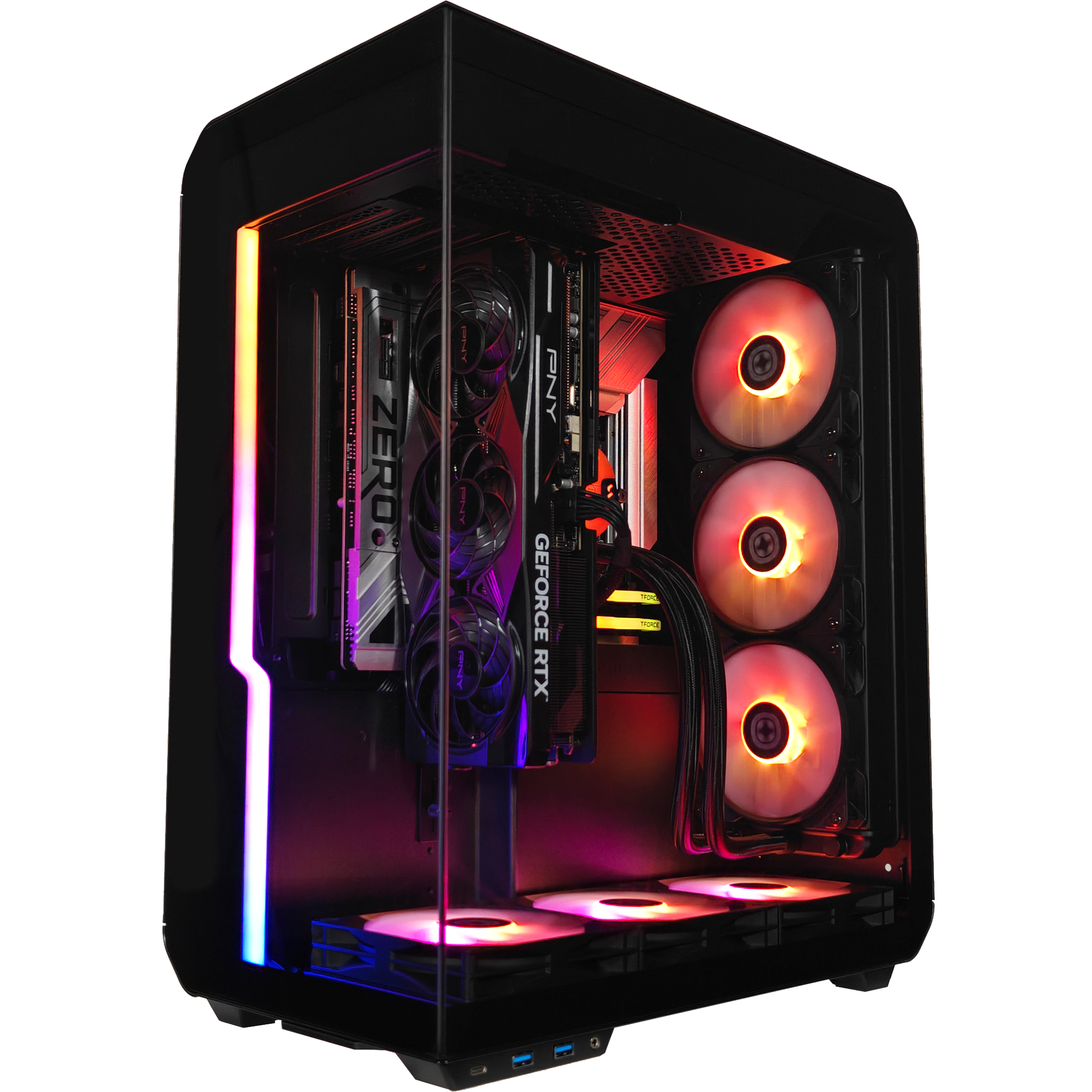 Xhuttle Project Zero Stealth Extreme Gaming PC - Prebuilt High Performance Computer for VR, Streaming & Esports - Ready to Ship for Immediate Gaming Setup