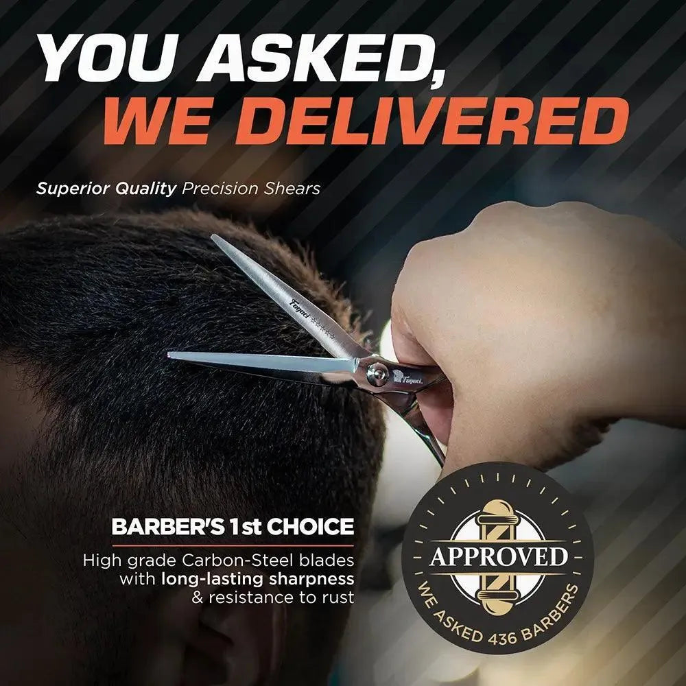 ATS 314 Professional Hair Cutting Shears - Barber Scissors for Stylists & Salon Use - Sharp Stainless Steel Hairdressing Scissors for Precision Haircuts & Trimming